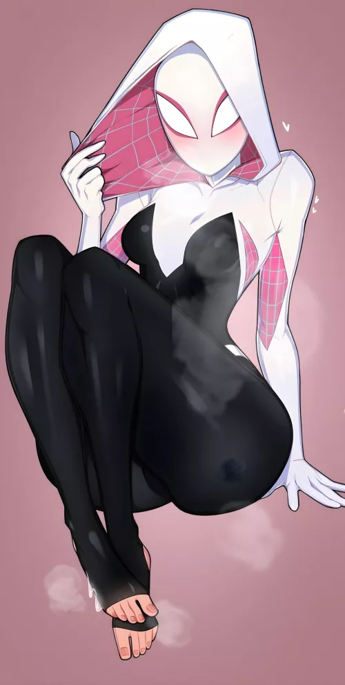 spider gwen's sexy legs (minicop2001)