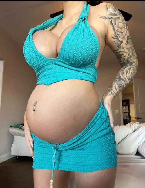 Tell the truth, would you save my naked pregnant pics 