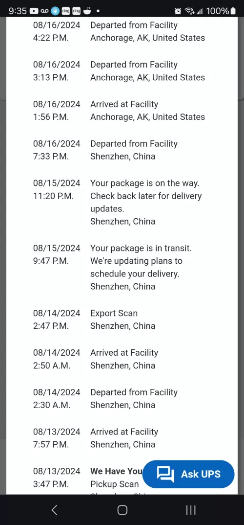 Update on missing Zelex SLE head: She's in Alaska of all places