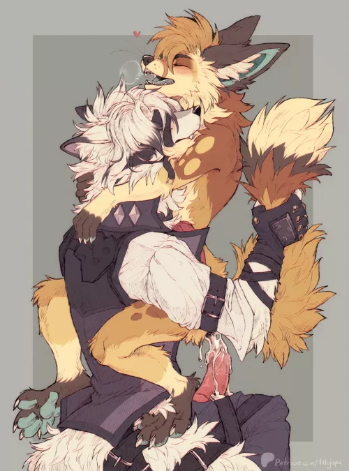 Von Lycaon and Riko (Tatujapa)