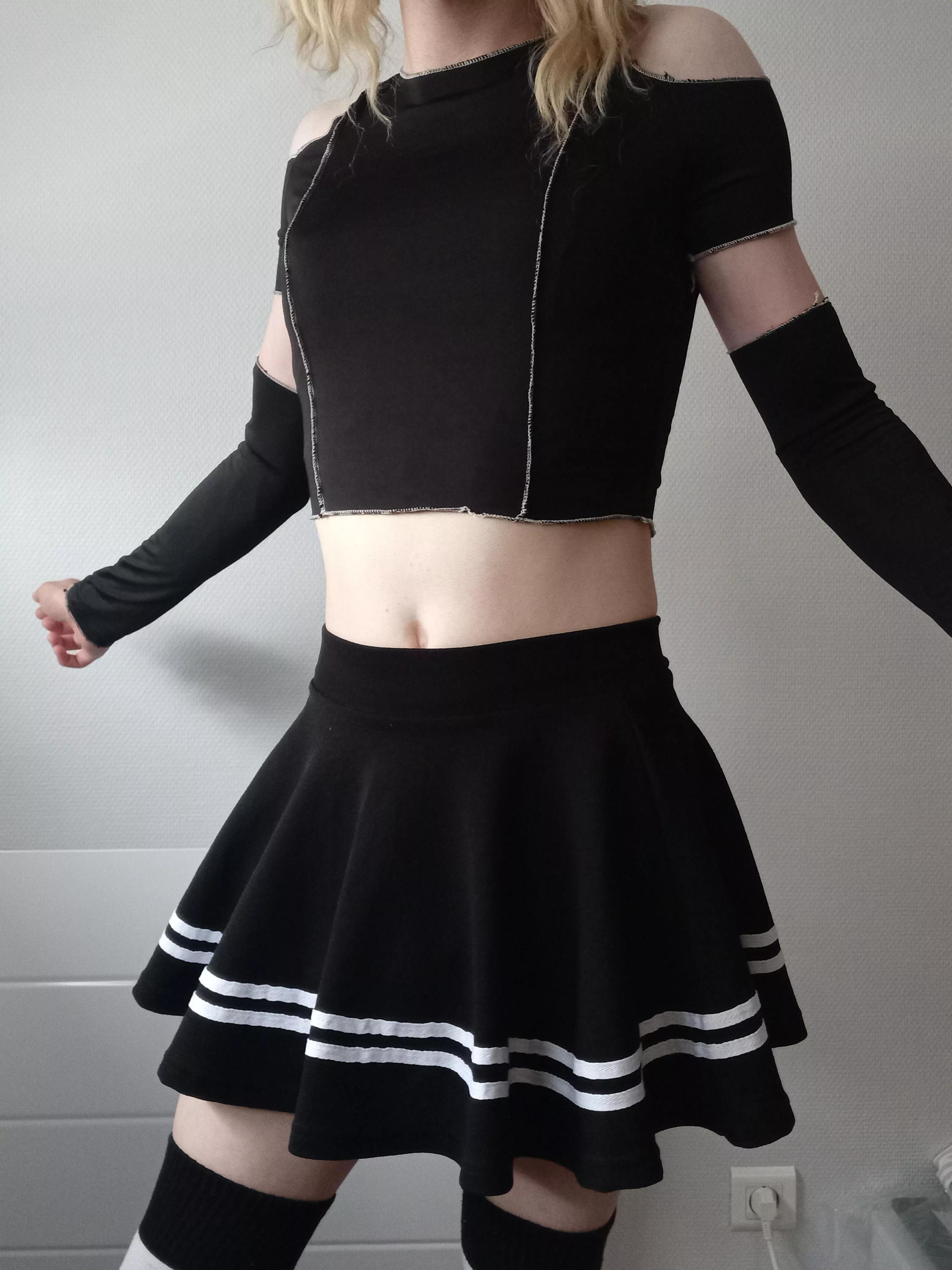 When you want new top but only skirt really fit you :/