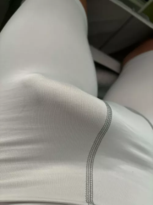18 [M4F] Compression shorts cock outline (Hit me up for moree ;])