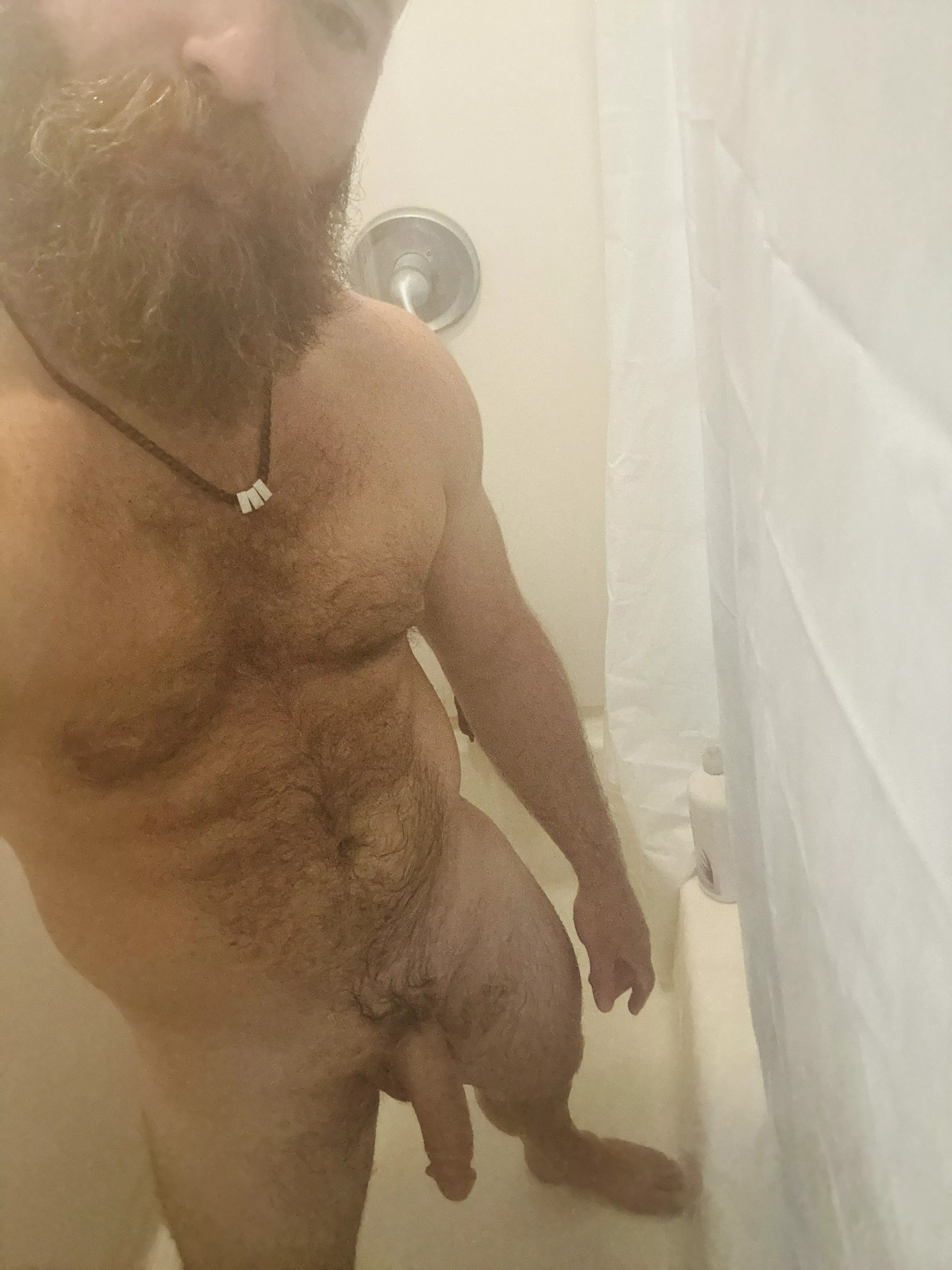 (33) Join daddy in the shower? 