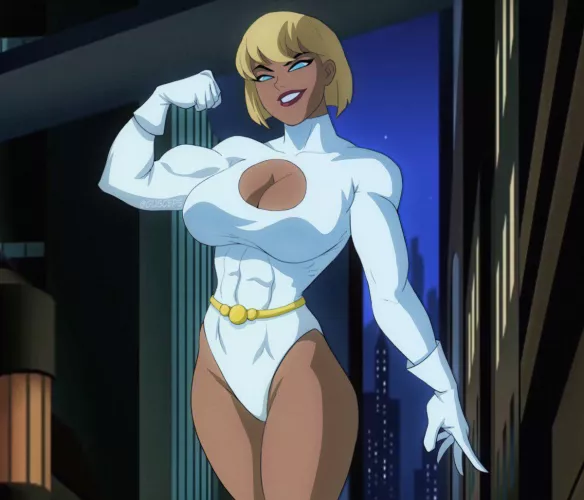 Galatea from Justice League Unlimited [@gusceps]