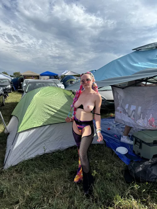 i got invited to my neighbors tent after this 