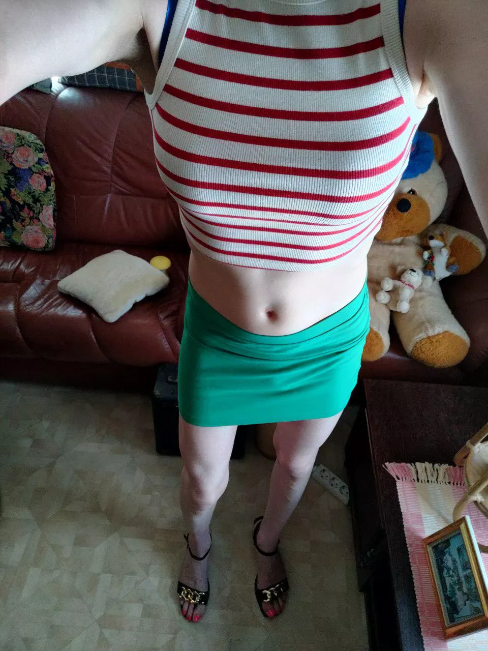 I love dressing as a girl!