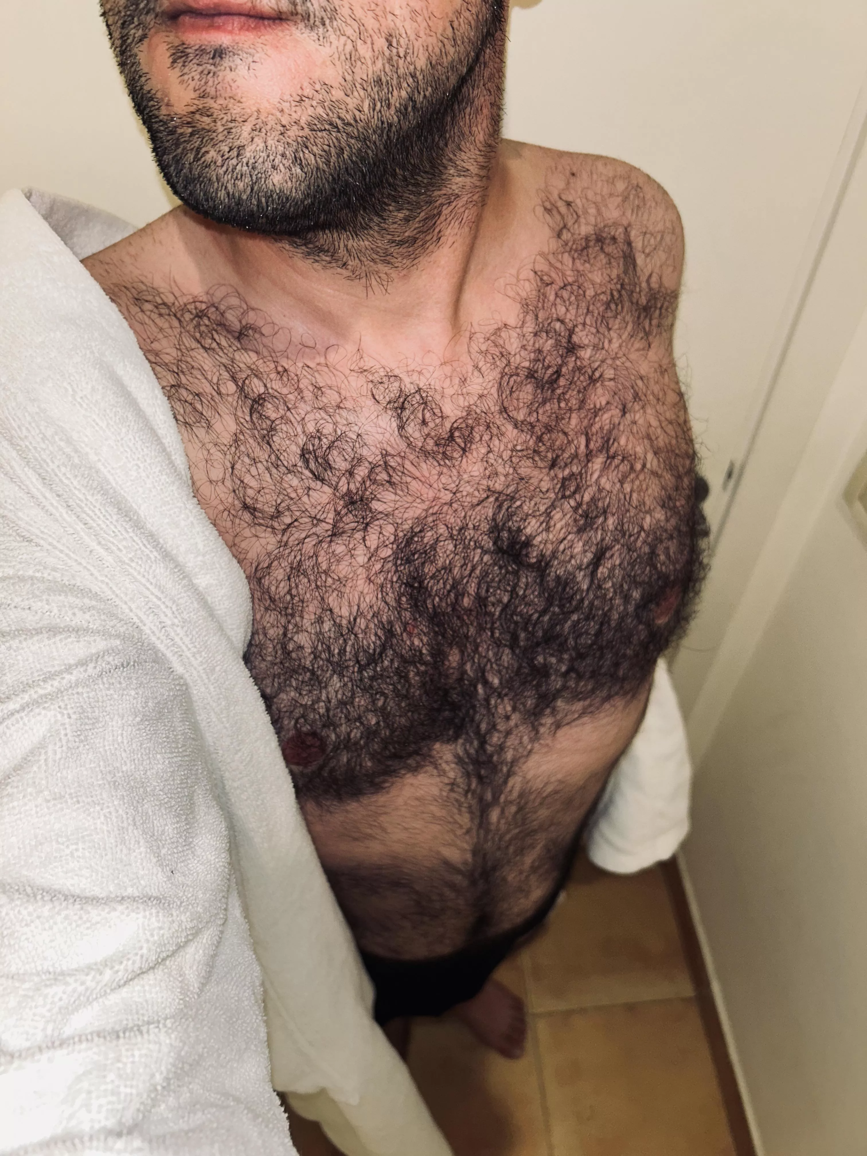 Of course you can be hairier 