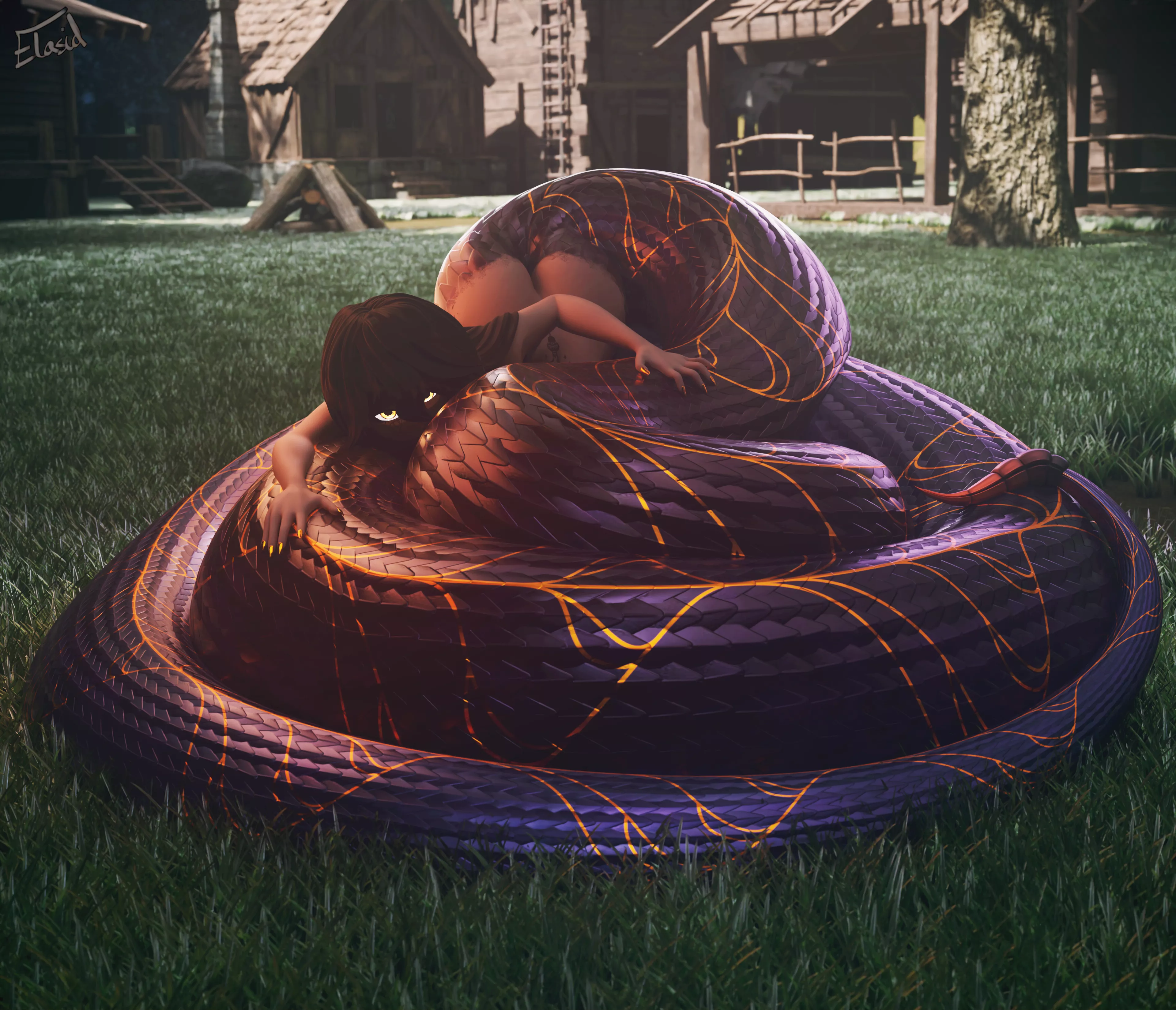 Sierra: Elasid´s best character with animation (in my opinion) 