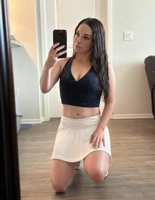 Tennis is always so much fun. I would happily play every day. 