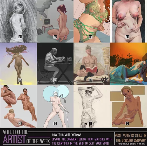 ¡¡Vote for the Artwork & Post of the week!!