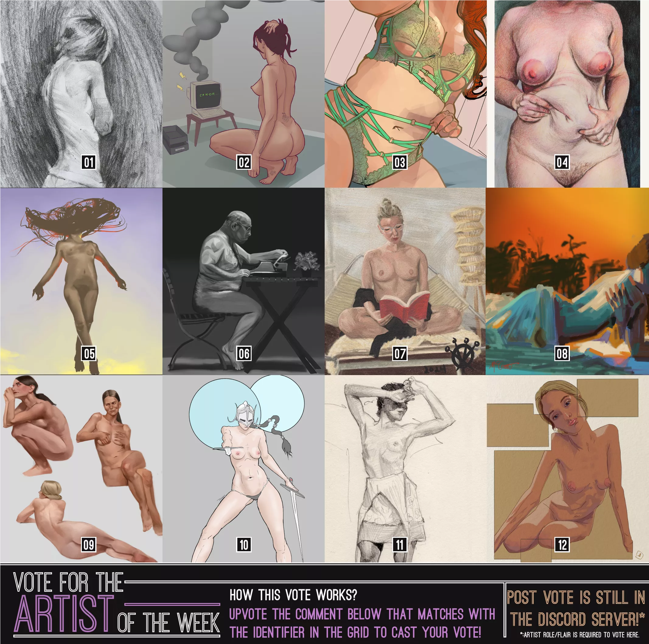 ¡¡Vote for the Artwork & Post of the week!!
