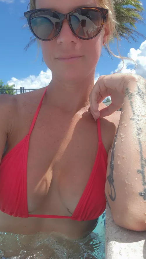 What's hotter than a milf in a bikini? I'll wait. 