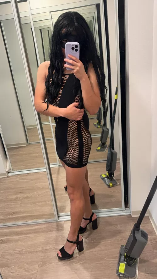 Would you fuck me in this dress?