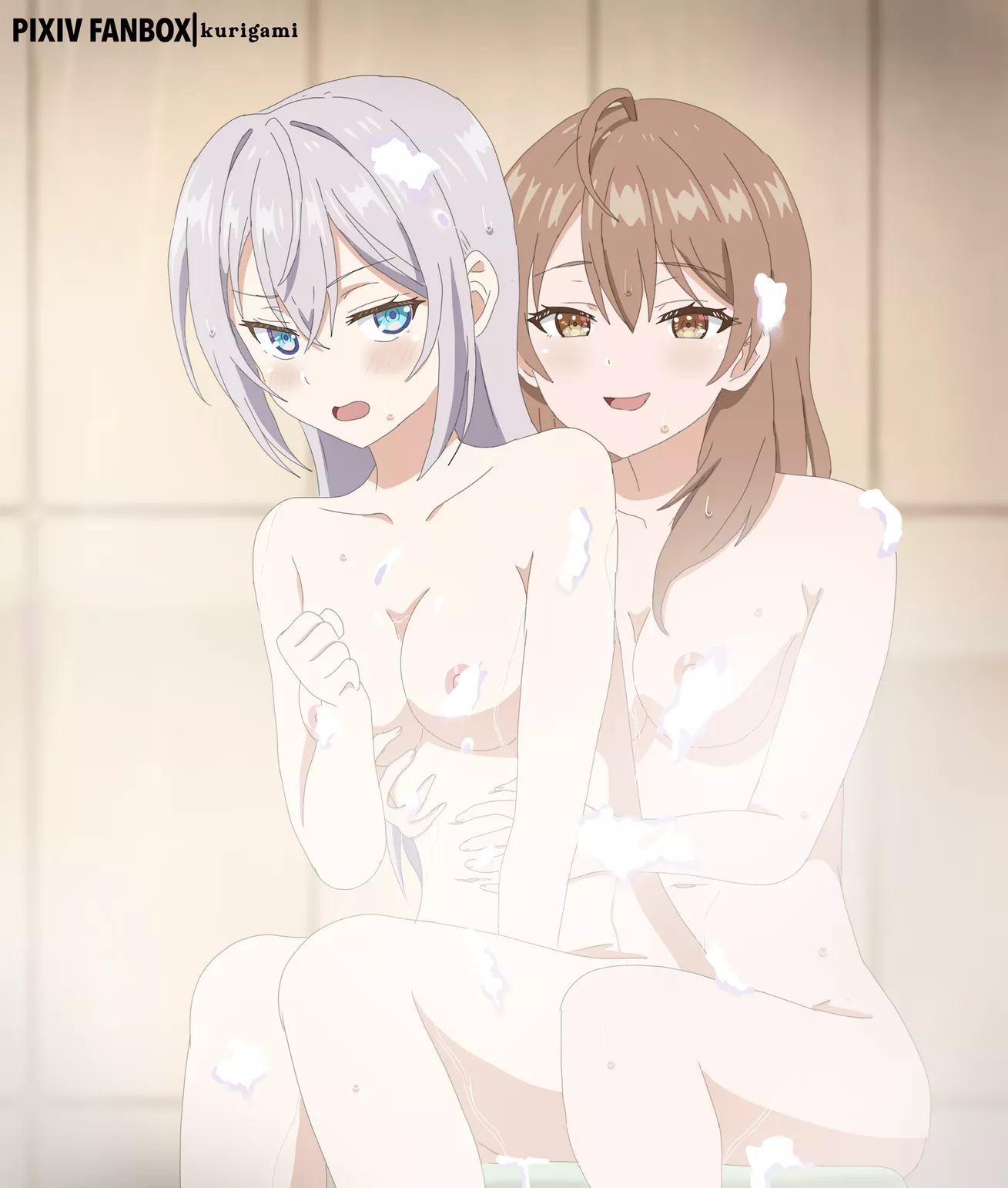 Bathing together [Tokidoki bosotto roshia-go de dereru tonari no Alya-san]