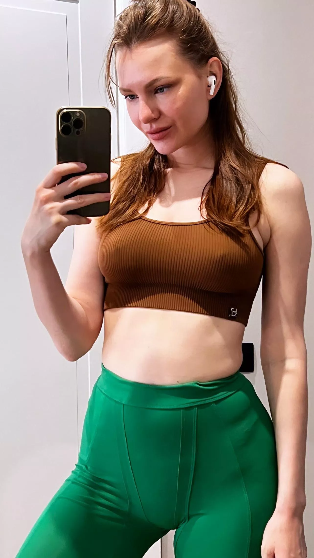 Before the run I decided to take a selfie for you