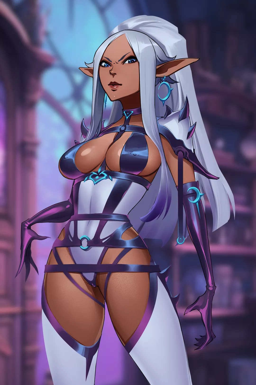 Dzira - elven girl (Ninego) [The Veil Chronicles: Nix University] 