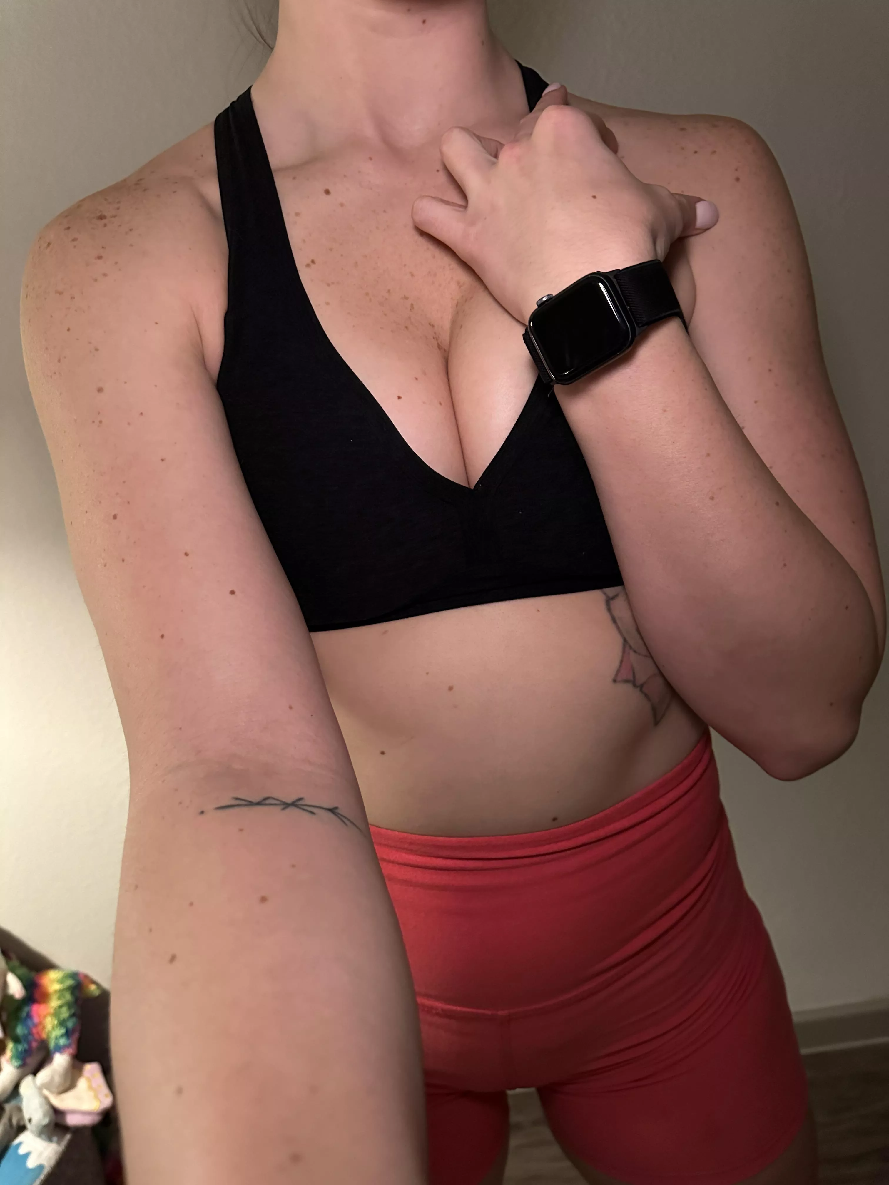 had such a good workout, time for my panting though