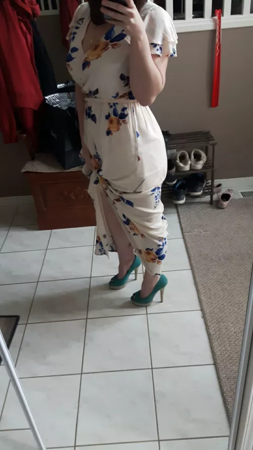 How's hubby going to react when I tell him I'm not wearing panties underneath? Think he'll make it home to you on time?