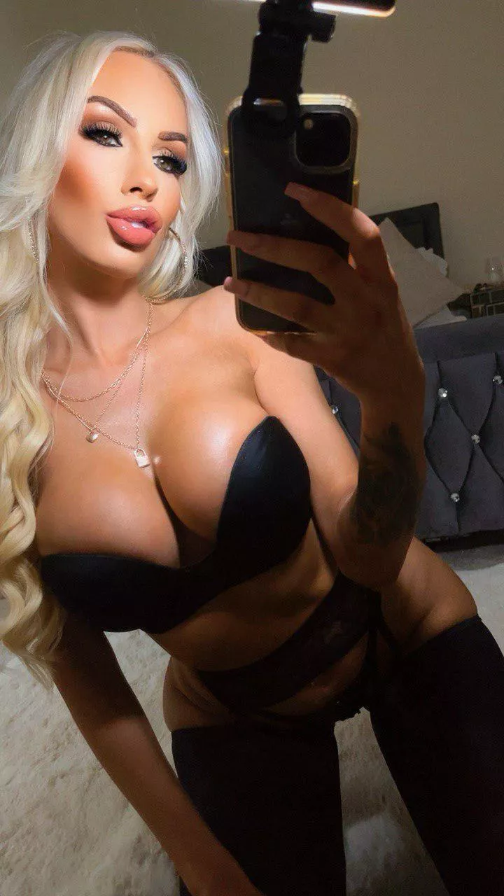 I love the sensation of your fingers exploring every inch of my sensitive bimbo body.