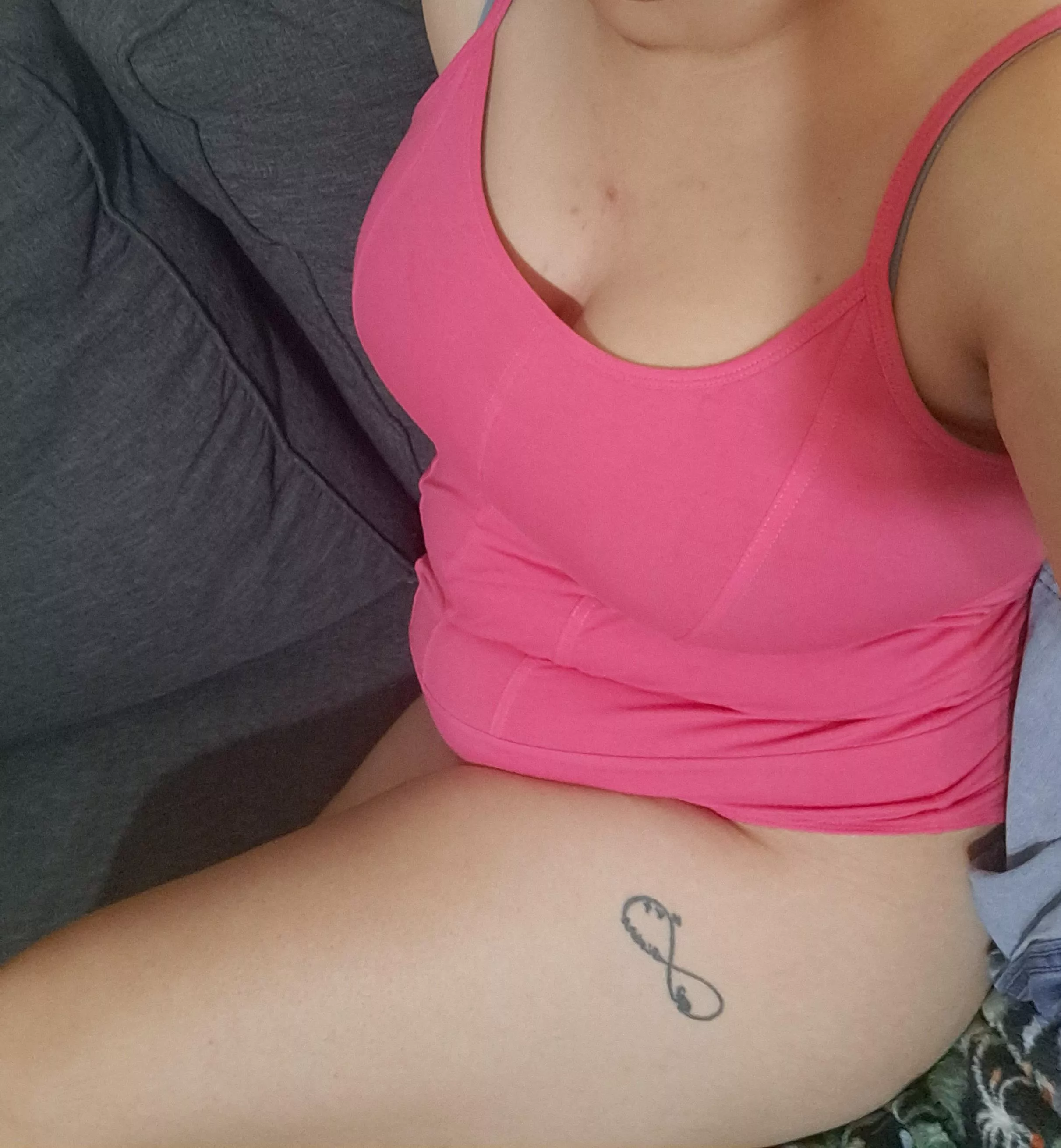 If you look closely you can see the jeans I took off before snapping this photo[F]