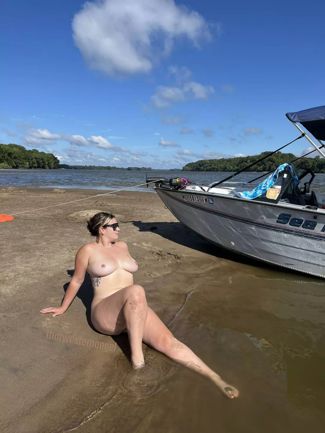 Love having me time on the beach