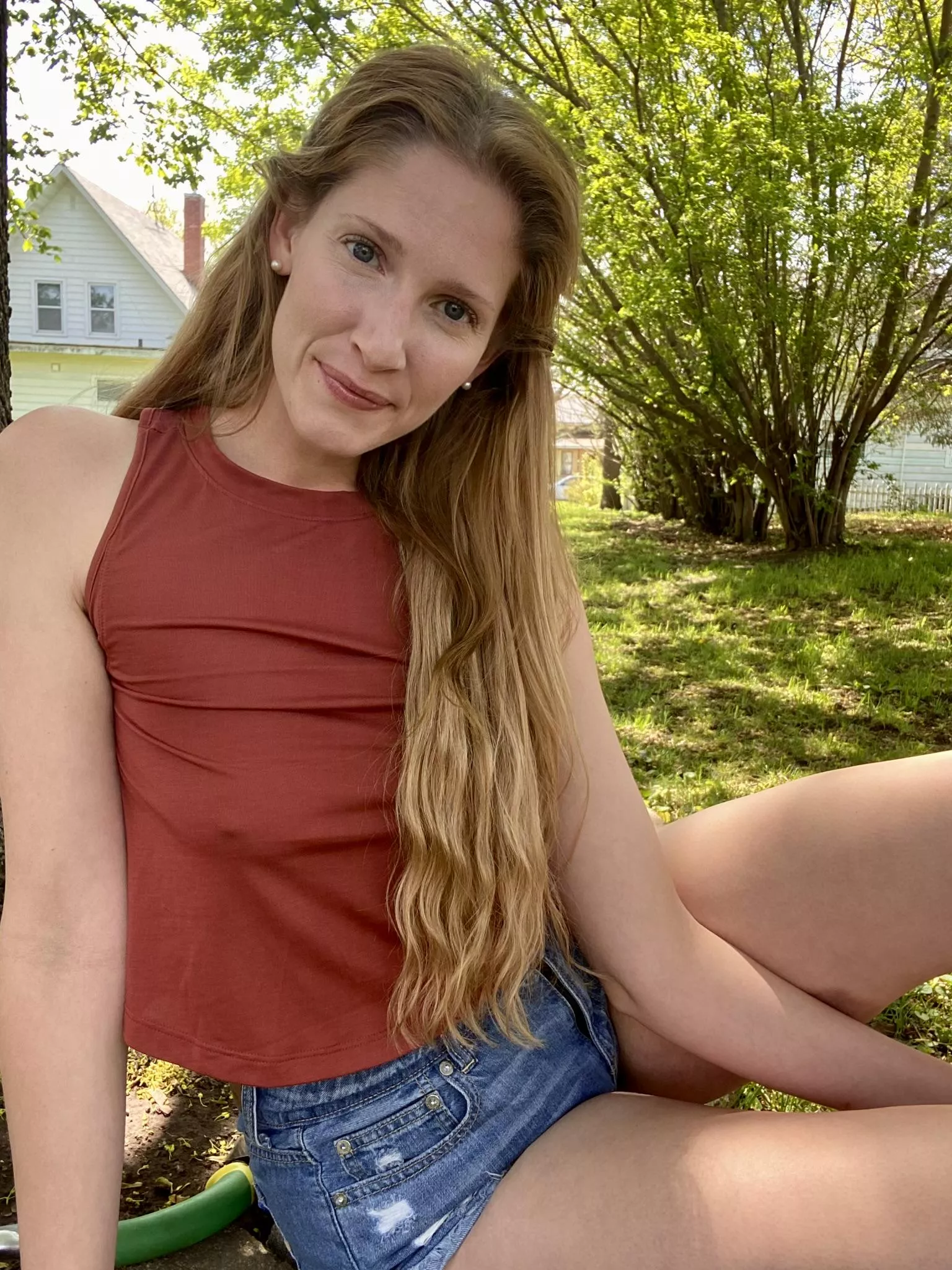 You think my neighbors noticed that I was braless today 