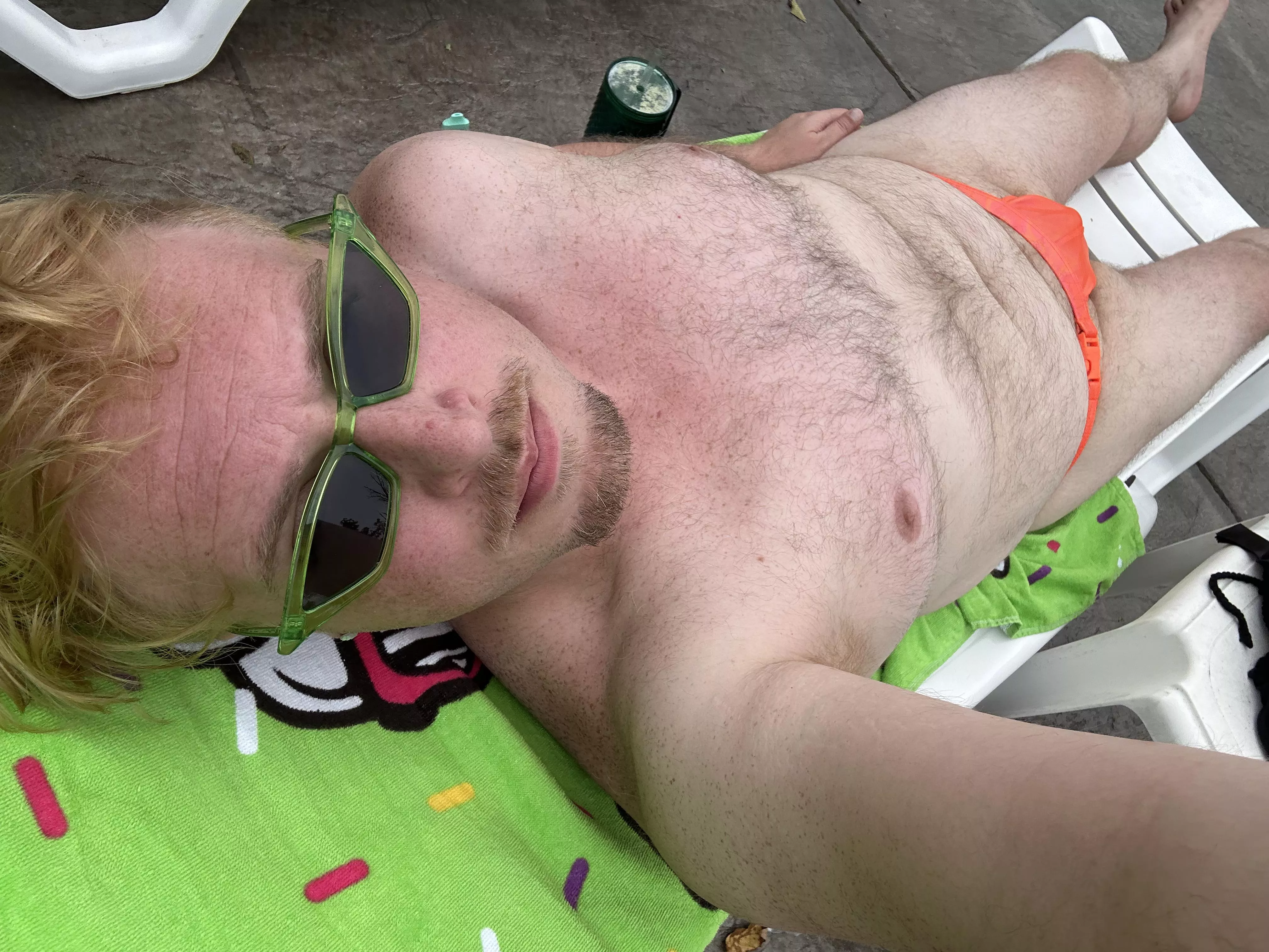 37m ~ Poolside lounging 🏖️ 