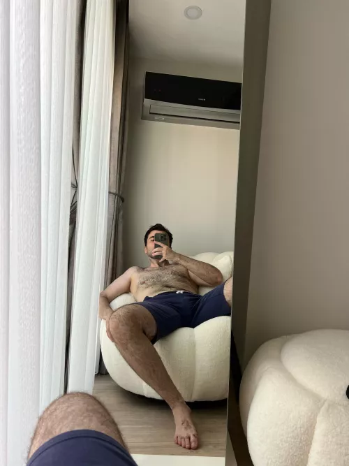 good thing we’ve got ac in here 😬 