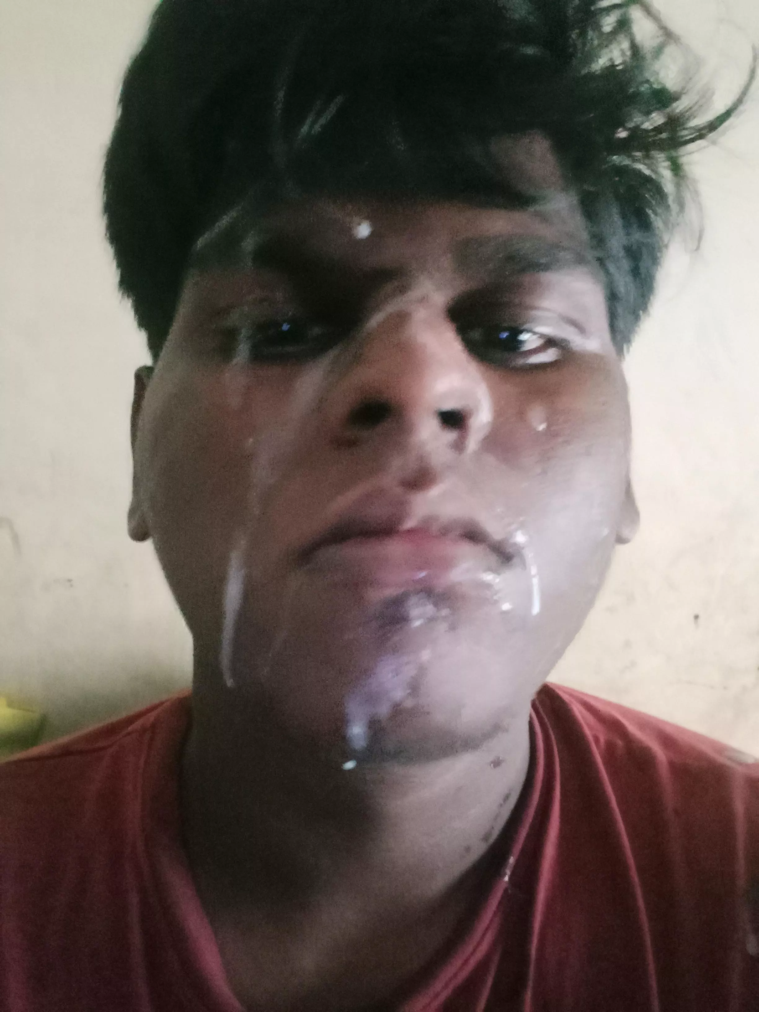 I Love that drooping over me face