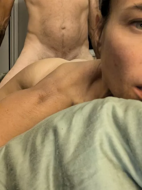 Love sending hubbie selfies