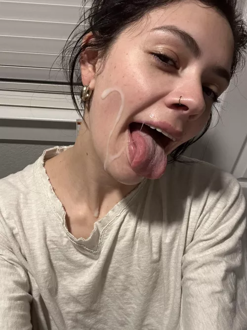 Most of his load missed but I still needed to show it off