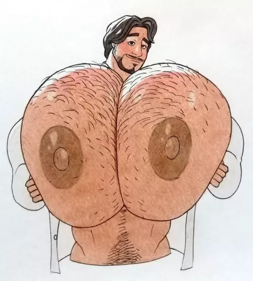 Pixar daddy with big pecs? Yes please 😍