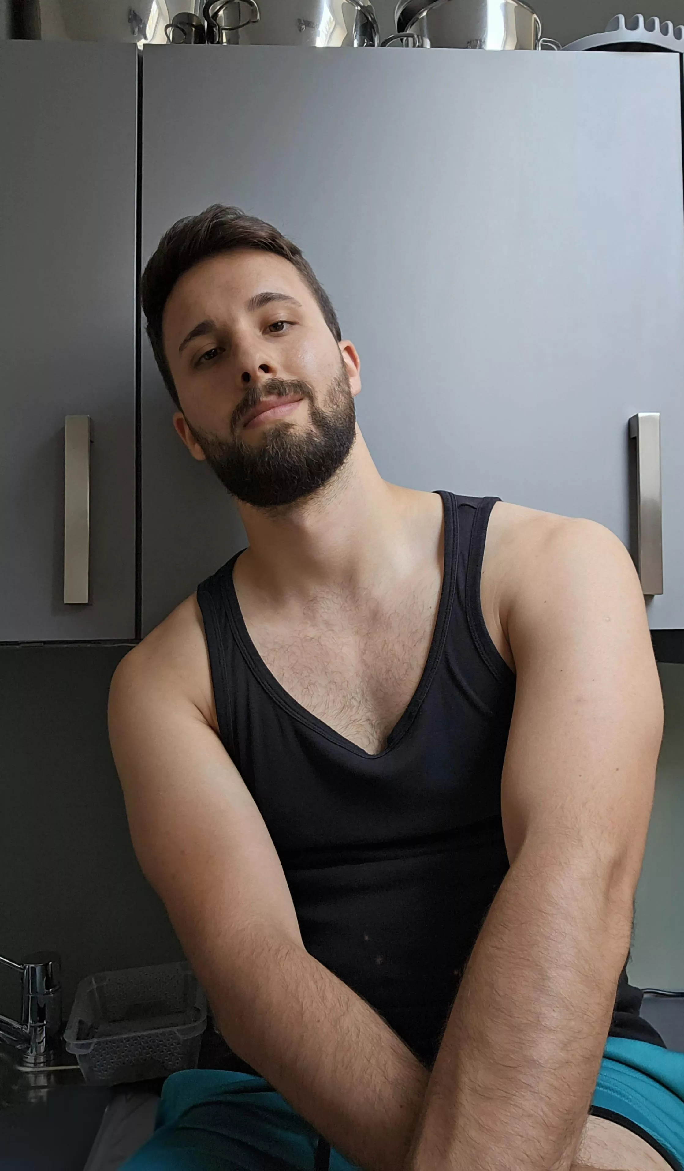 Taking random selfies 