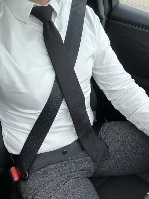 These pants are a little tighter today for meetings (30)