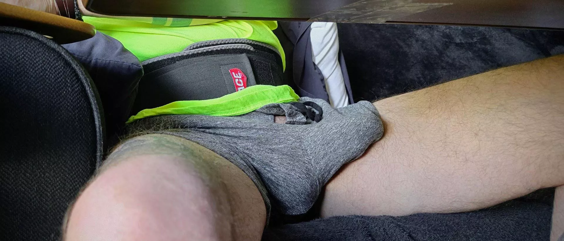 What you would see if you were under my desk today
