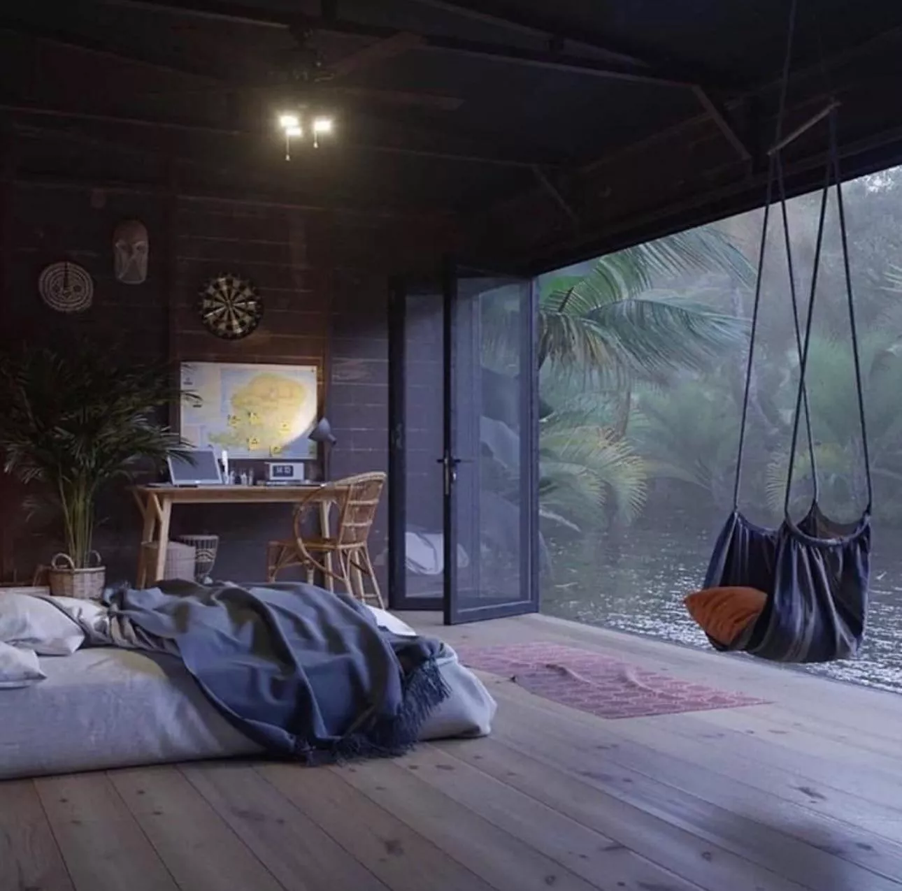 Would you stay here ?