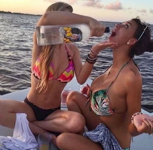 Alcohol makes them bigger?