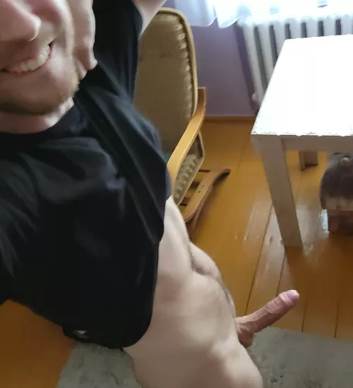 Always horny and hard 