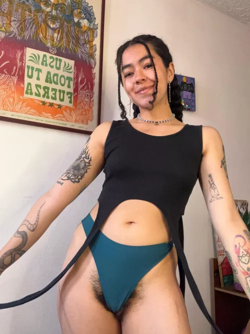 Bald is boring, bush is beautiful