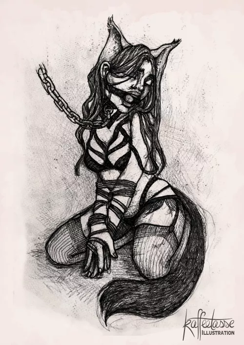 Ballgag and chains :) 