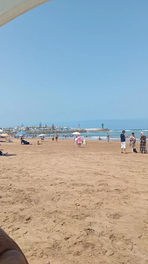 Beach Harhoura Morocco 