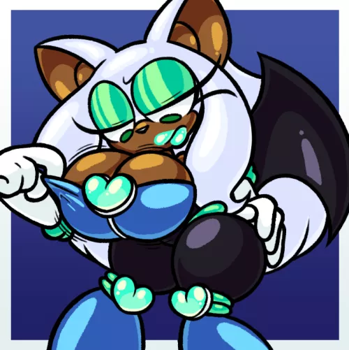 Blush wearing a new primed suit (@FrostLock63)