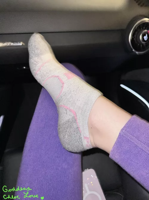 Do you prefer socks on or off when you give foot massages?