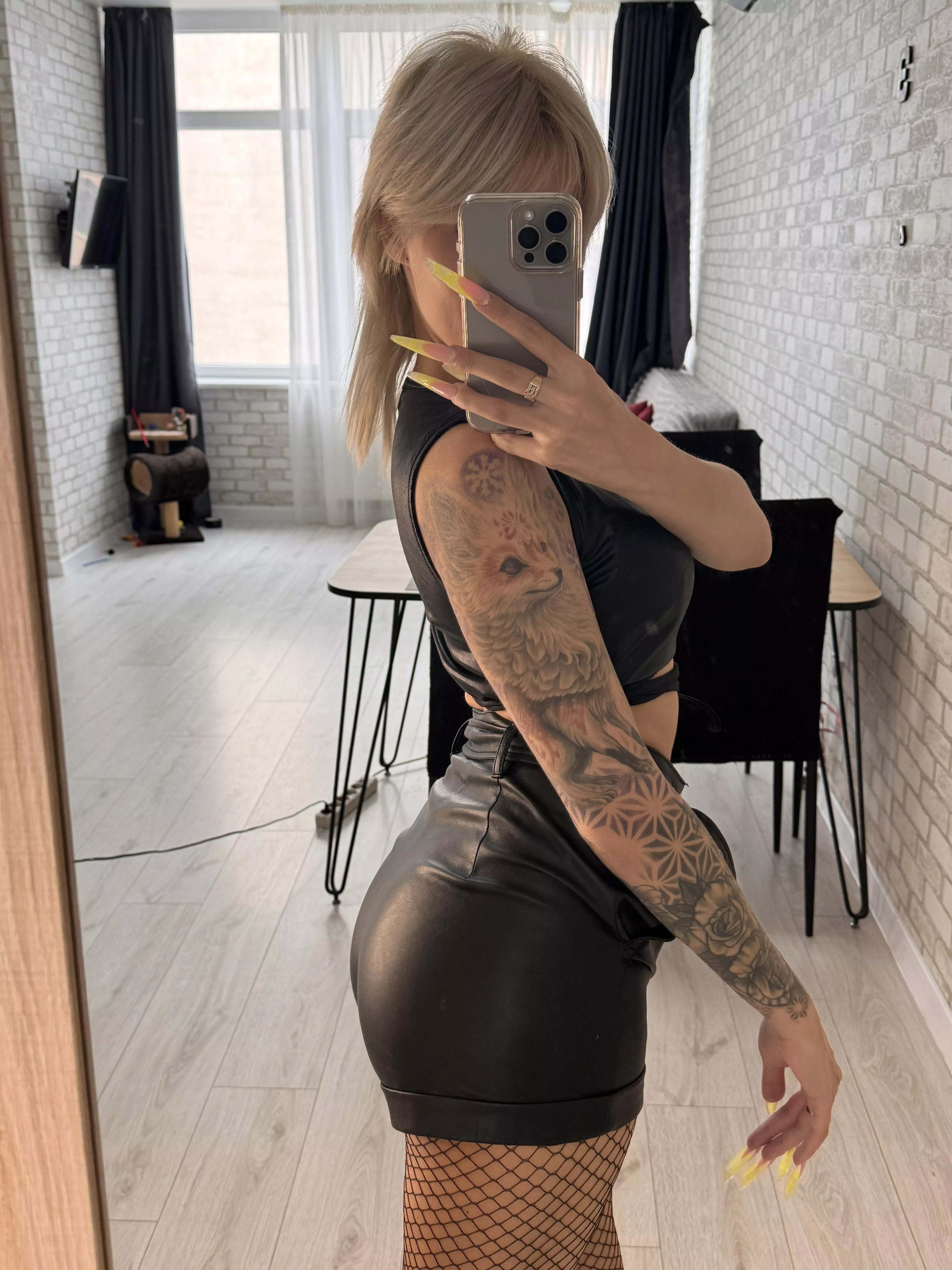 Embrace the power of leather seduction