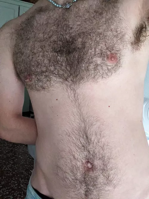 I love being young and hairy 