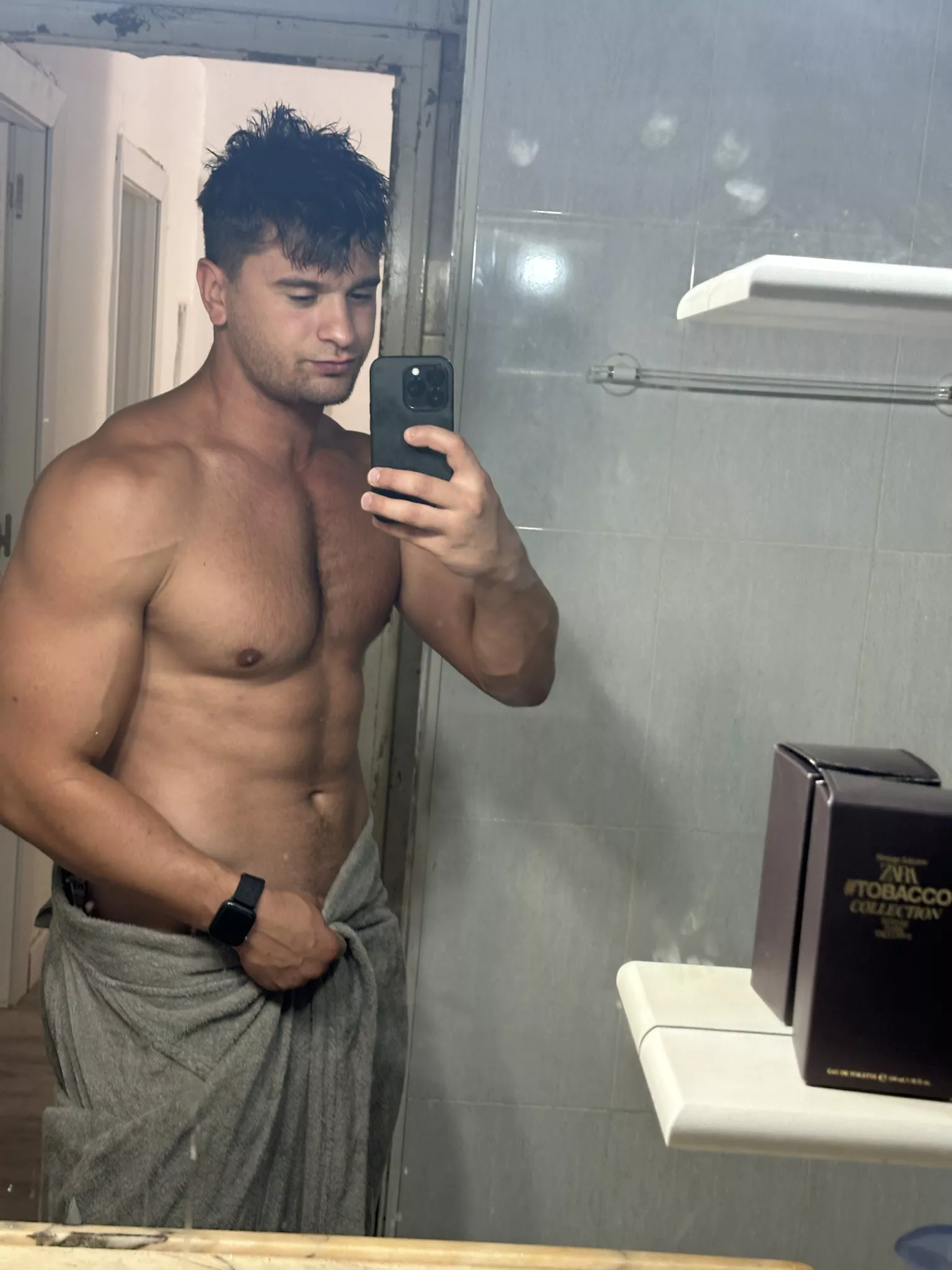 Just going out from shower... I had a bad day today