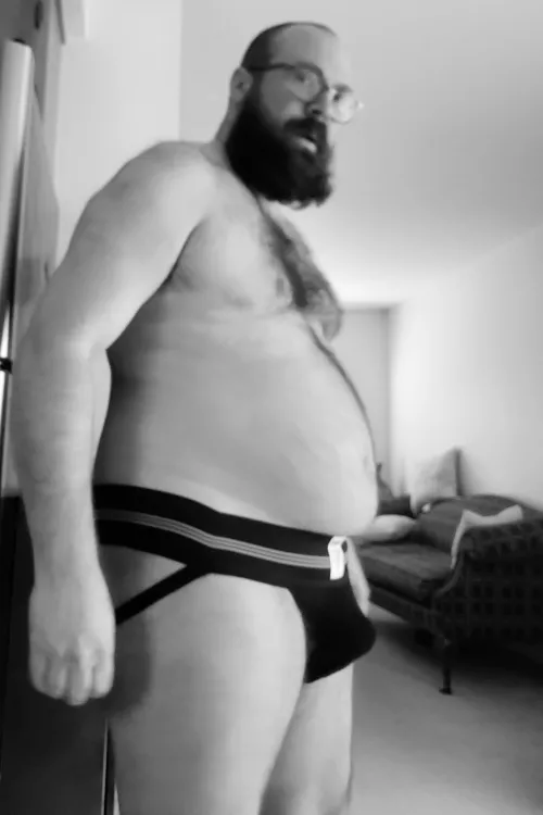 Like big boys in jockstraps?