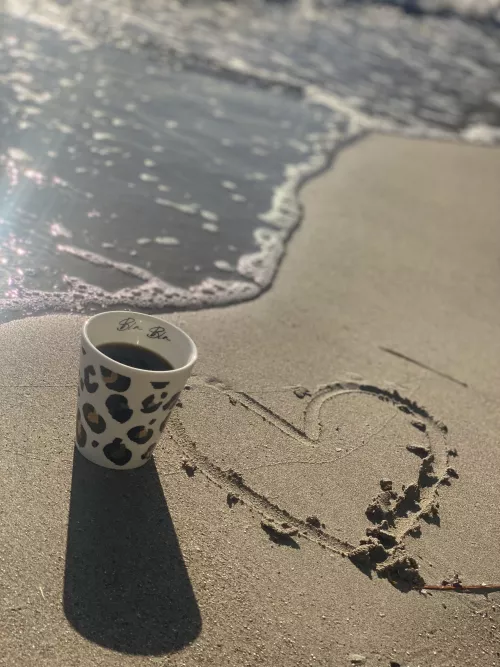 Sea and coffee