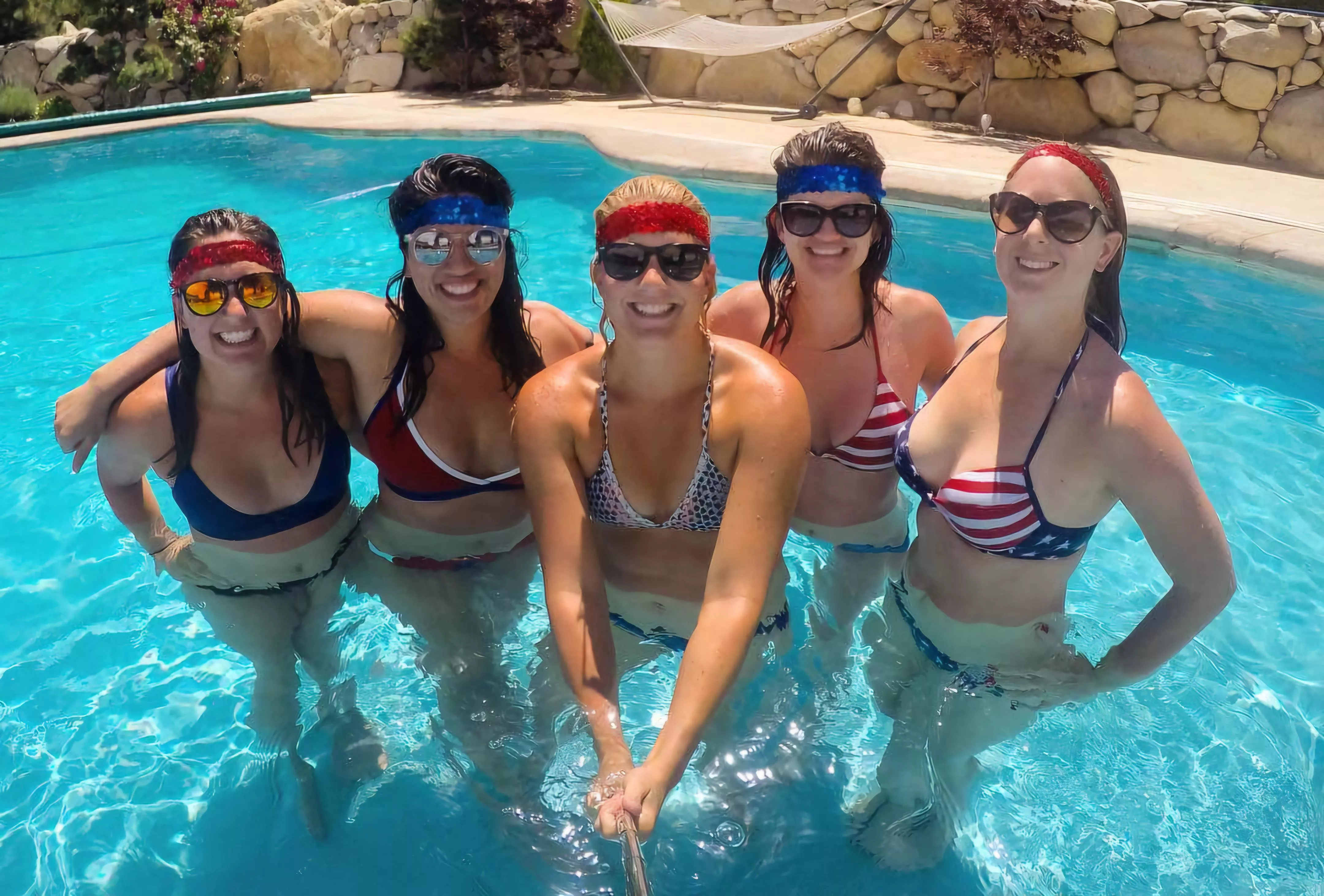 Three Cheers for the Red White and Blue