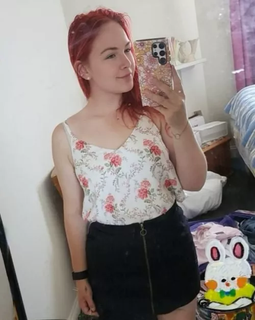 Your new office girl at your service boss